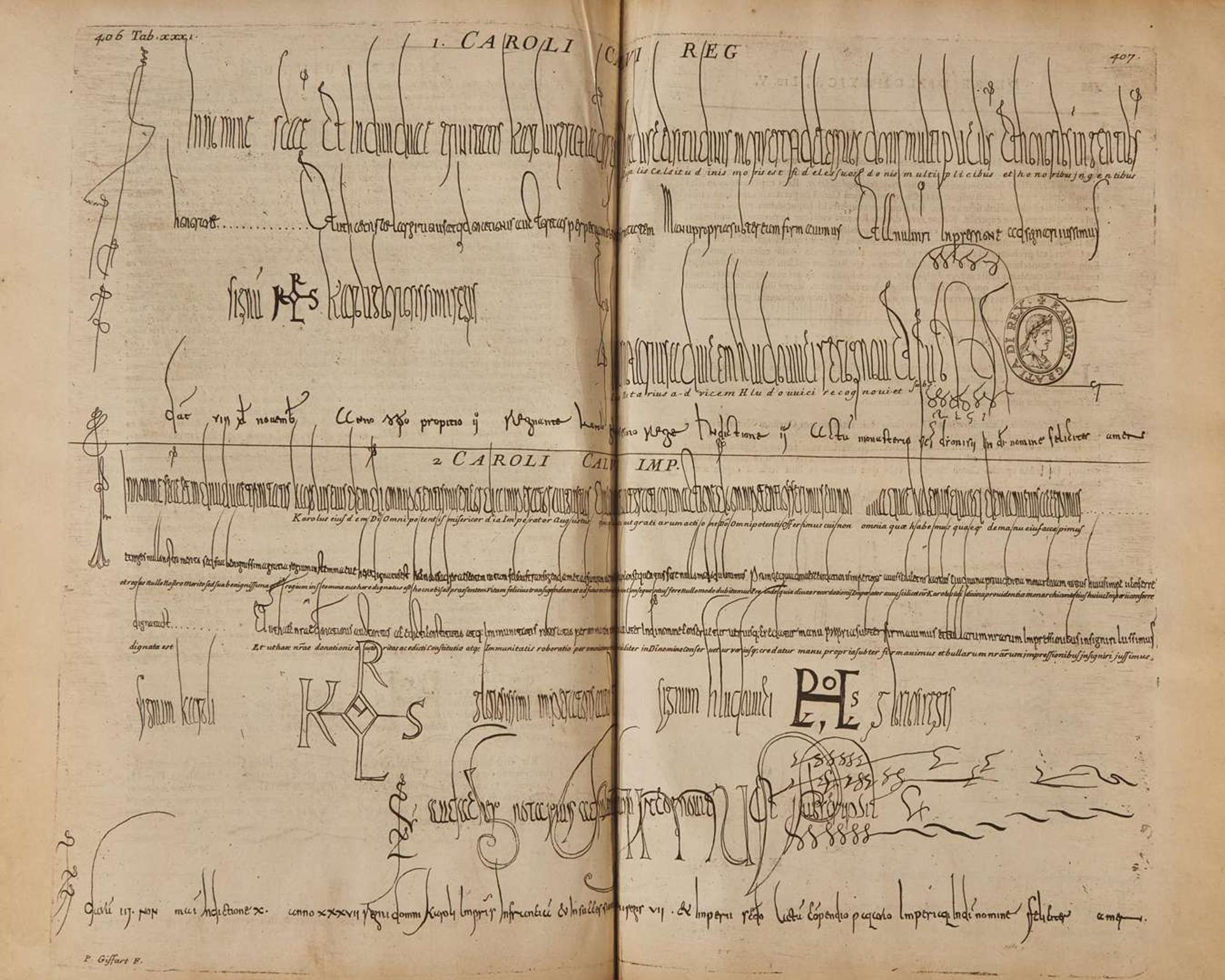 [Early Printing] Mabillon, Johannis: De Re Diplomatica Libri VI...