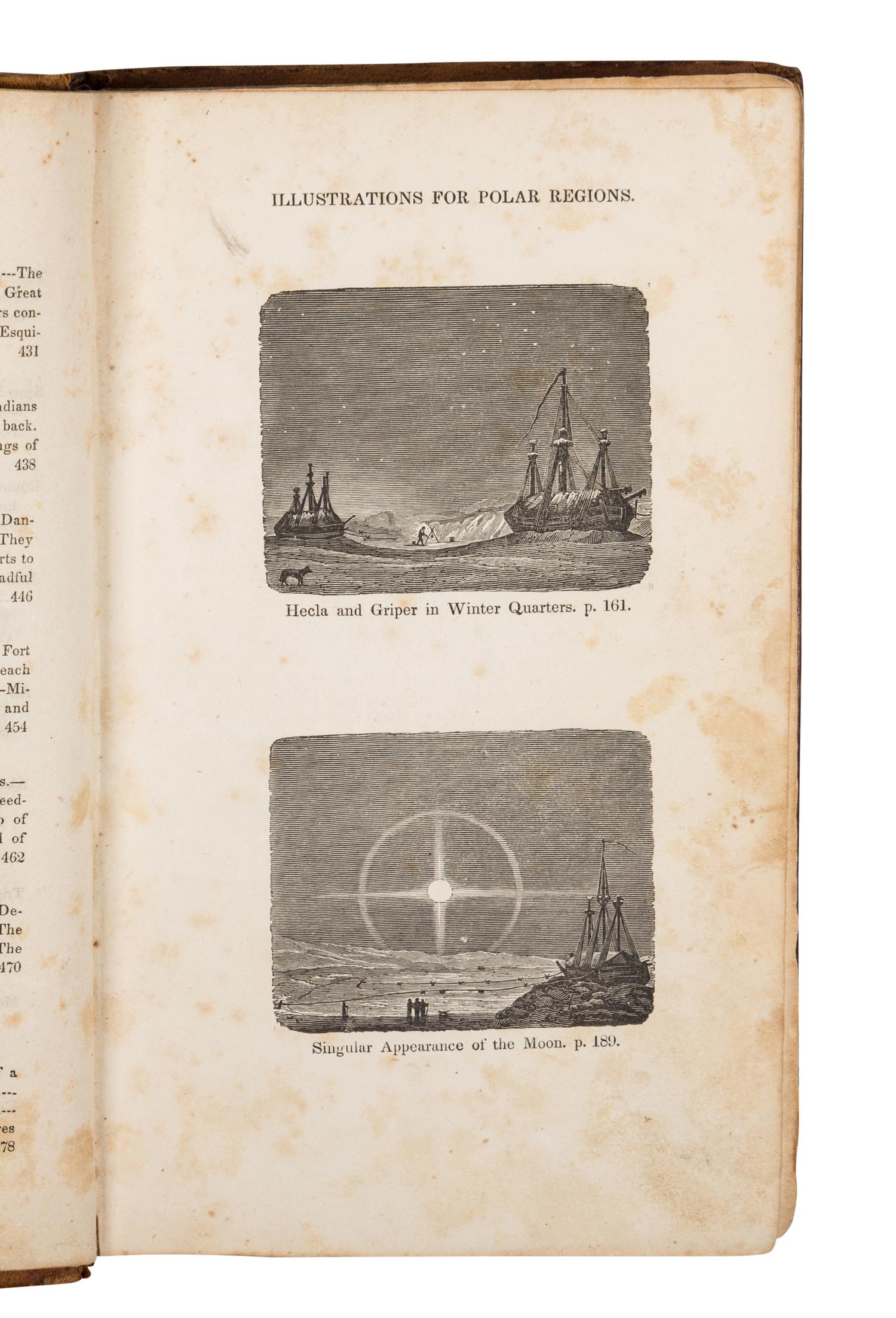 SNELLING, William Joseph (1804-1848). The Polar Regions of the Western Continent Explored . Boston: W.W. Reed, 1831.