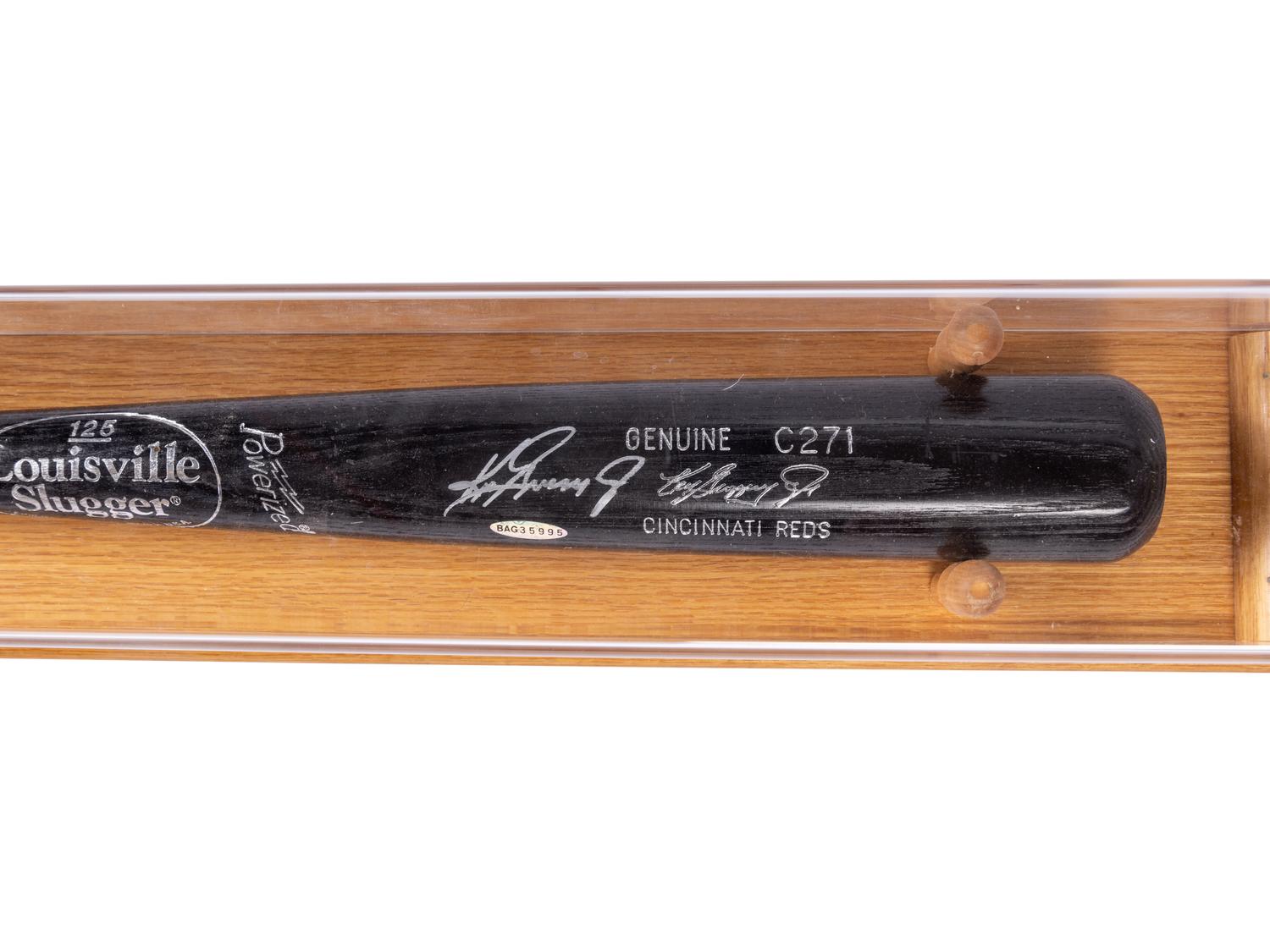 A Ken Griffey Jr. Signed Autograph Louisville Slugger Baseball Bat (Upper Deck Authenticated)