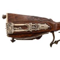 Contemporary Flintlock Rifle with Venus and Adonis Motifs