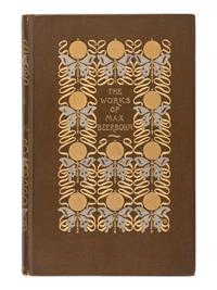 BEERBOHM, Max (1872-1956). A group of 27 works by and about Beerbohm, including: