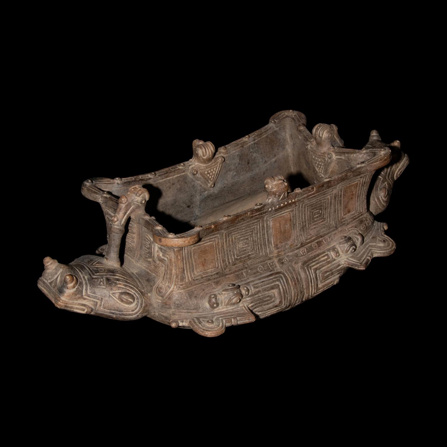 A Tairona Zoomorphic Vessel