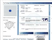 A Platinum, Sapphire, and Diamond Ring 5.25 Carat No-Heat Ceylon Sapphire, AGL Certified