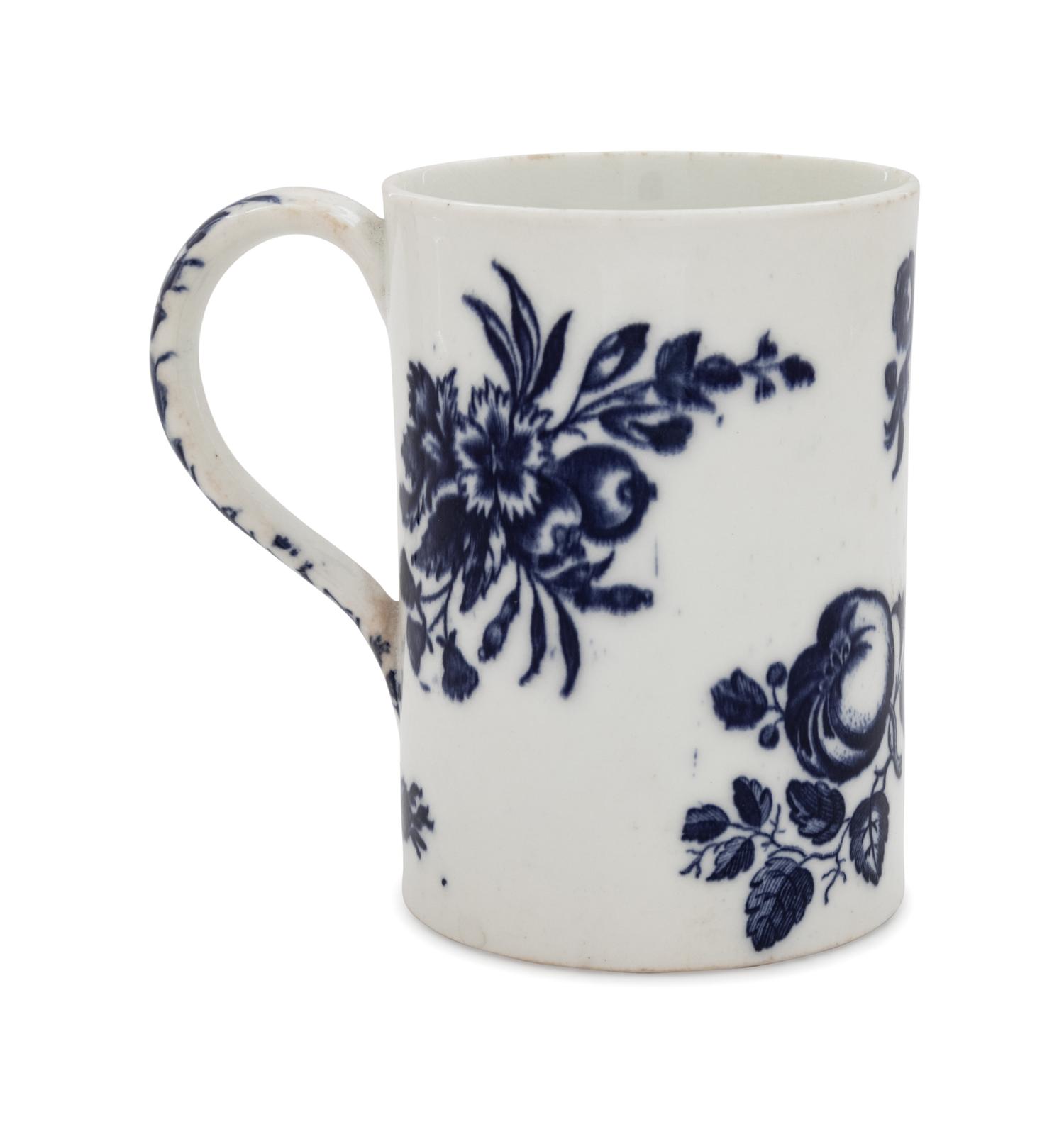 A Worcester Porcelain Mug