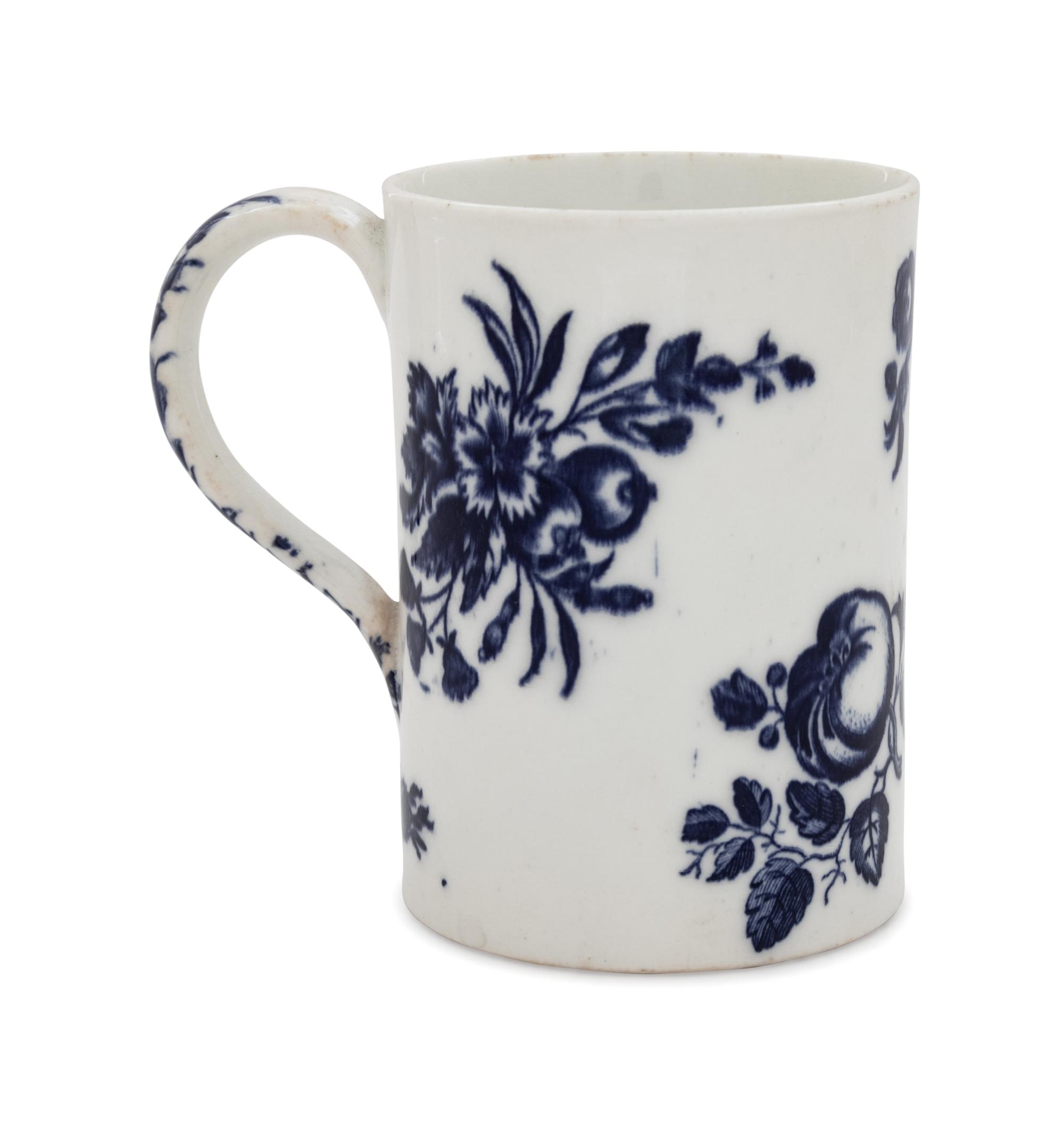 A Worcester Porcelain Mug