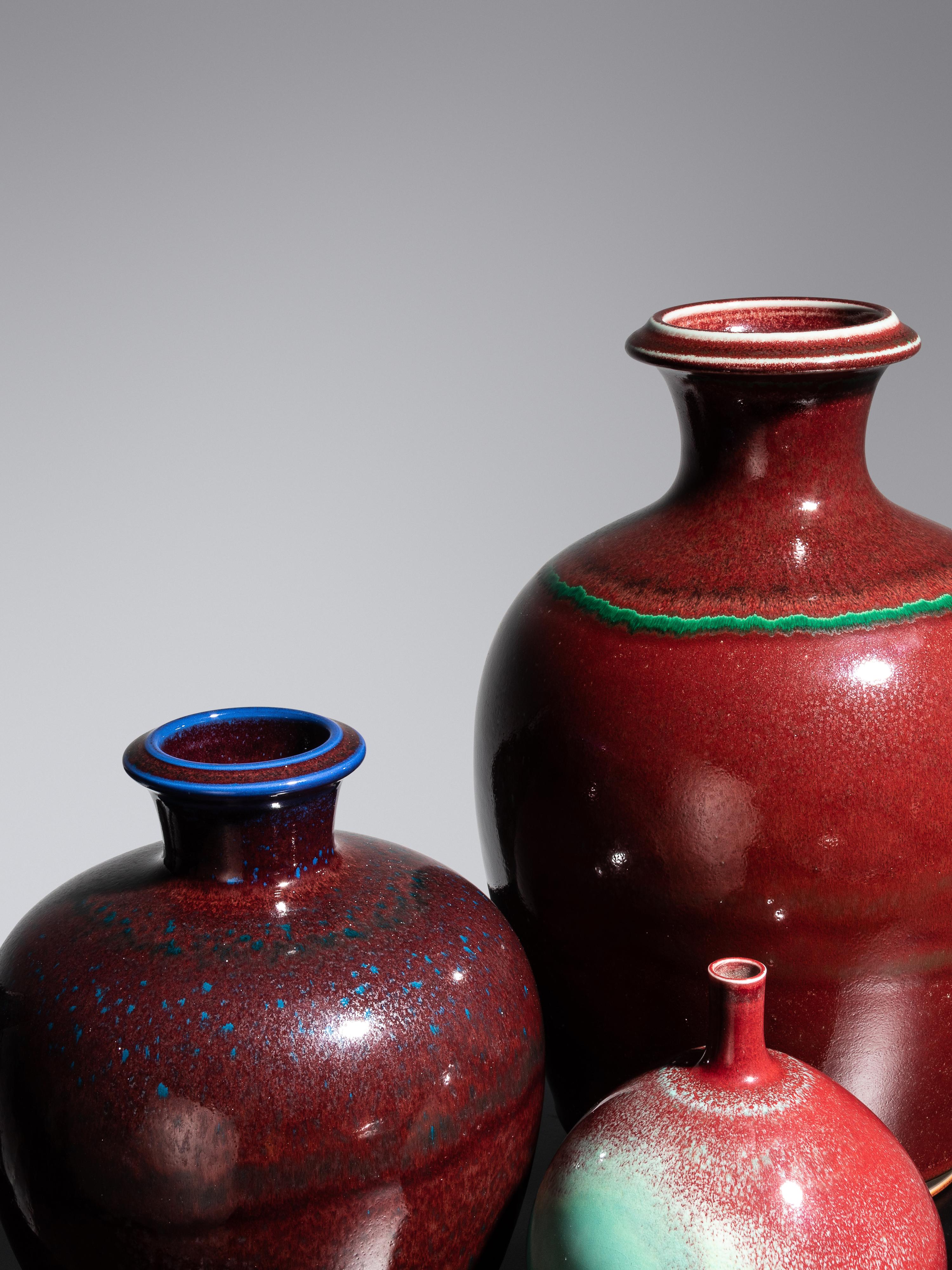 Collection of Five Vessels Gustavsberg, Sweden