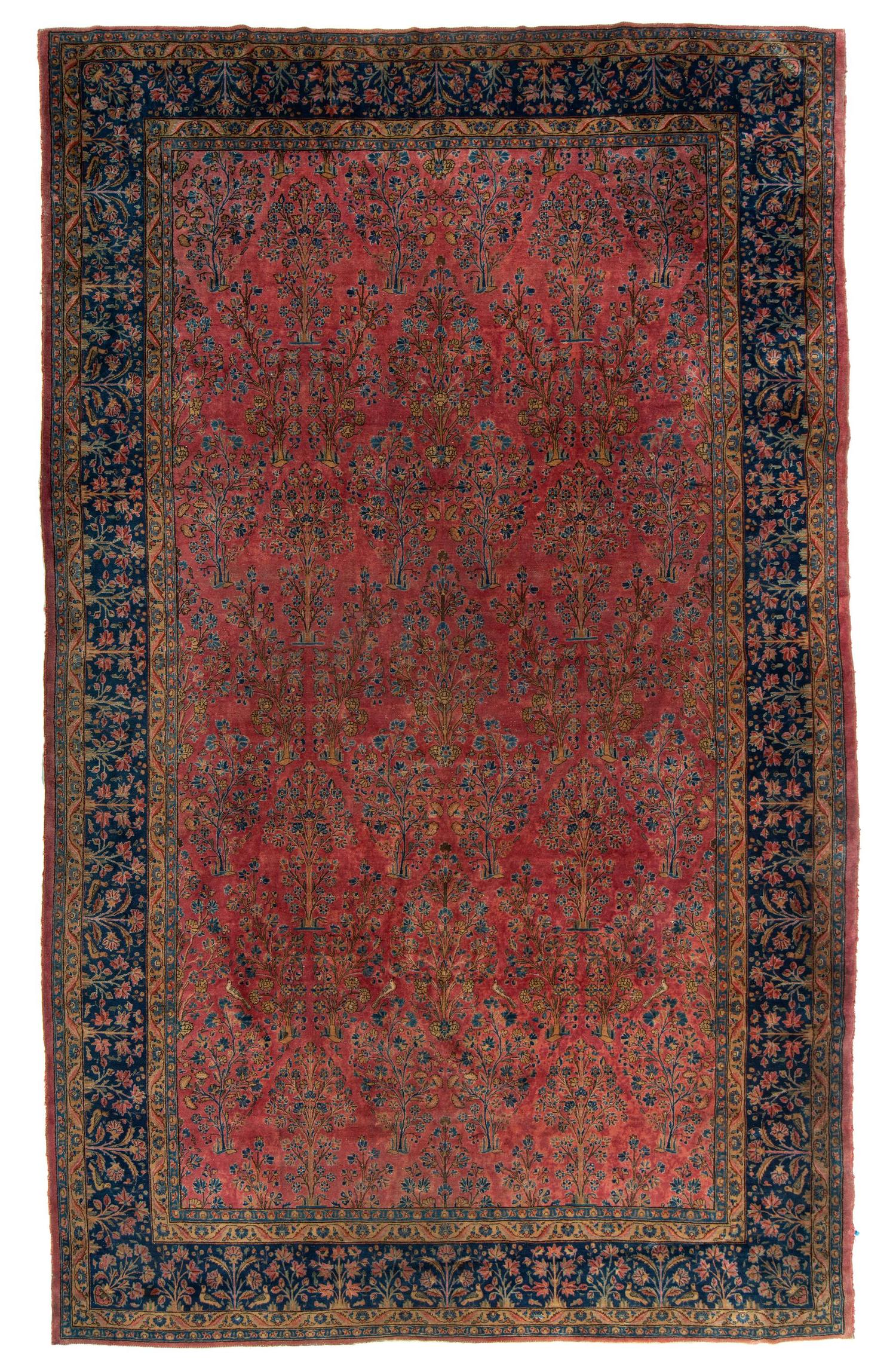 A Kashan Wool Rug
