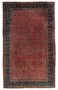 A Kashan Wool Rug