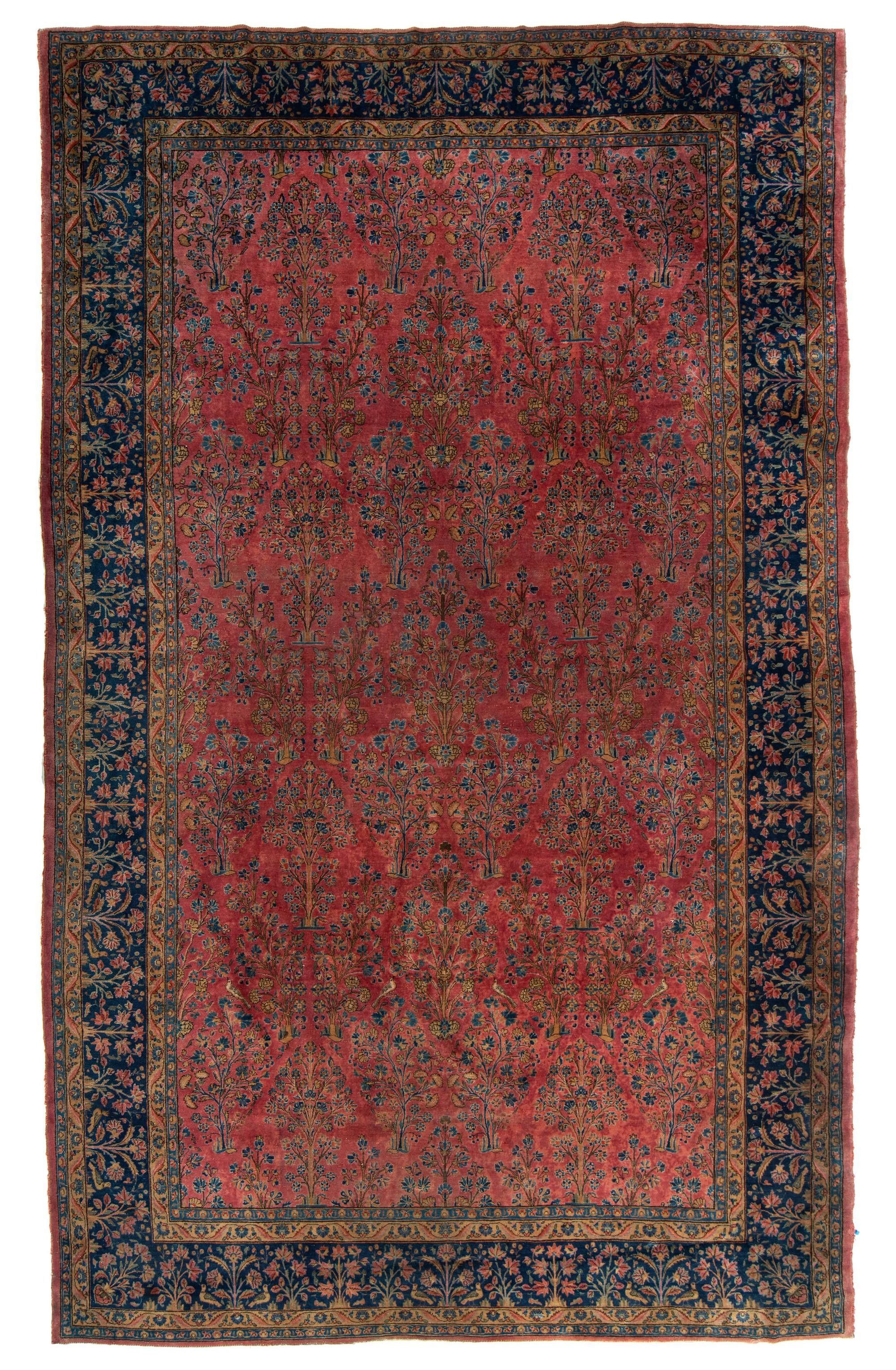 A Kashan Wool Rug