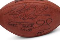 A Richard Dent Signed Autograph Chicago Bears Helmet and Wilson NFL Football (Beckett Authentication Services BAS Certified)