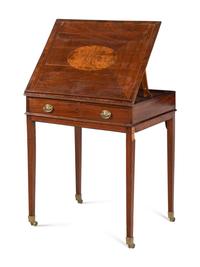A George III Style Mahogany Drafting Table