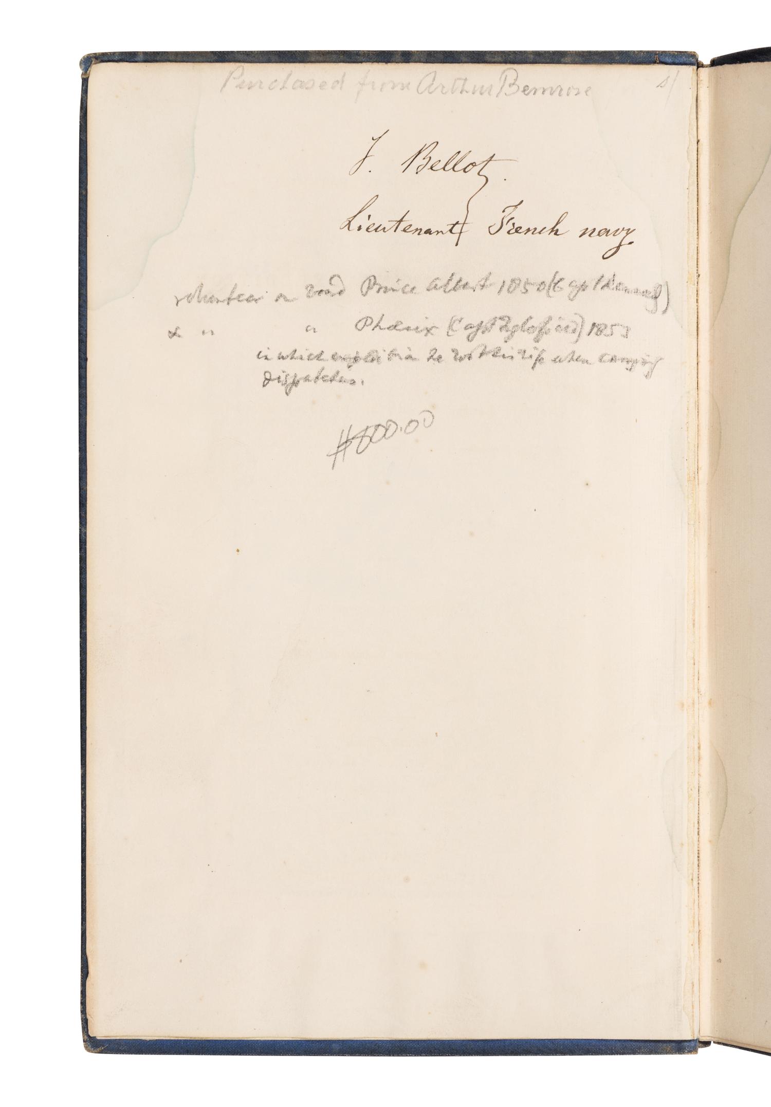 MANGLES, James (1786-1867), editor. P apers and Despatches relating to the Arctic Searching Expeditions of 1850-51-52. Together with a Few Brief Remarks as to the Probable Course Pursued by Sir John Franklin . London: Francis & John Rivington, 1852.