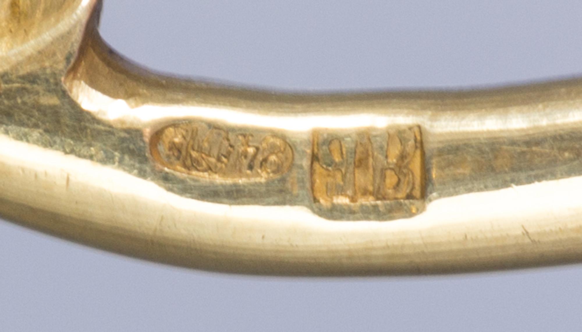 A Russian Silver-Gilt and Enamel Serving spoon, Mark likely of Yakov Borisov, kokoshnik mark of Ivan Lebedkin, Moscow, late 19th/early