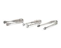 A Group of Three Federal and Classical Silver Sugar Tongs