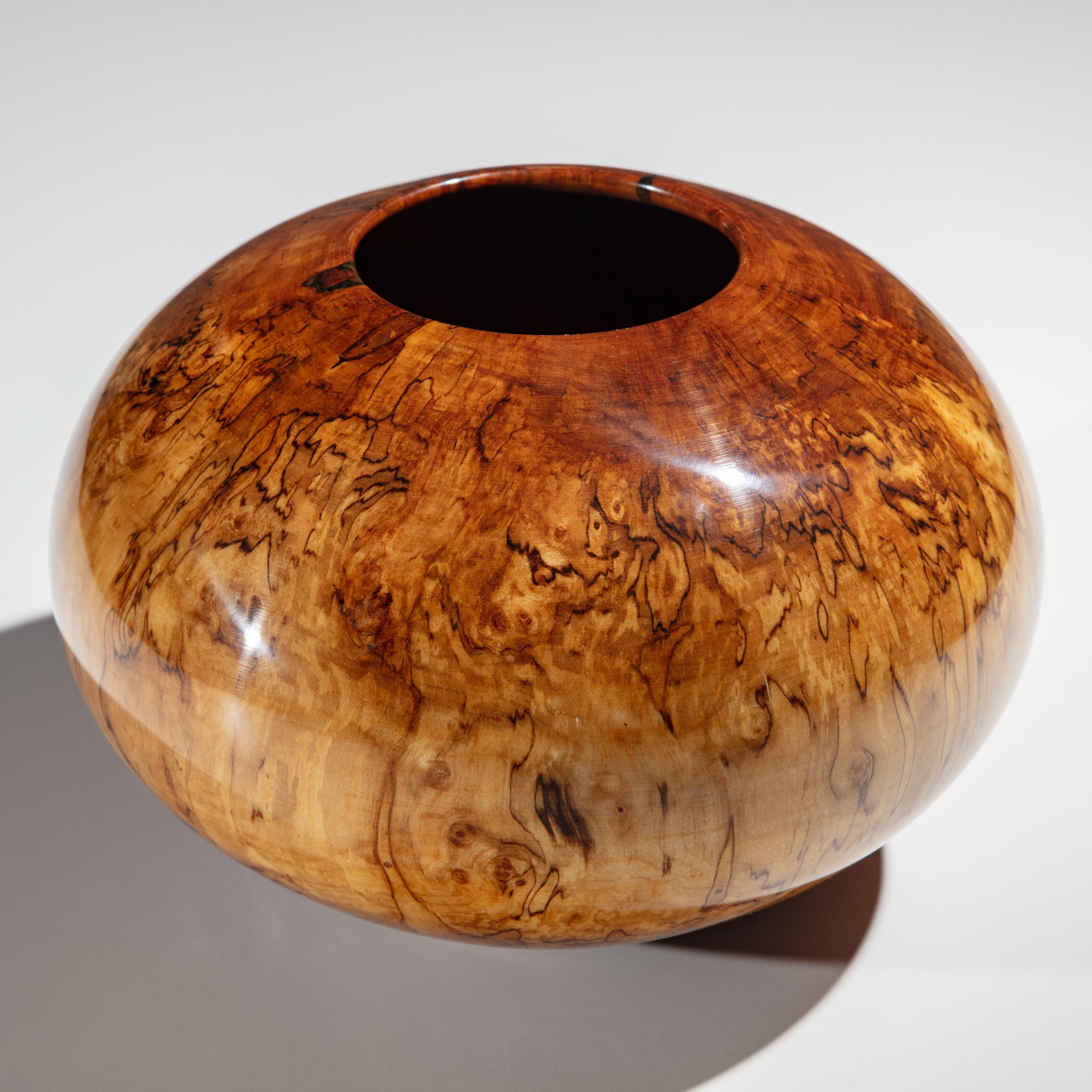 Philip Moulthrop (American, b. 1947) — Spalted Silver Maple Globe