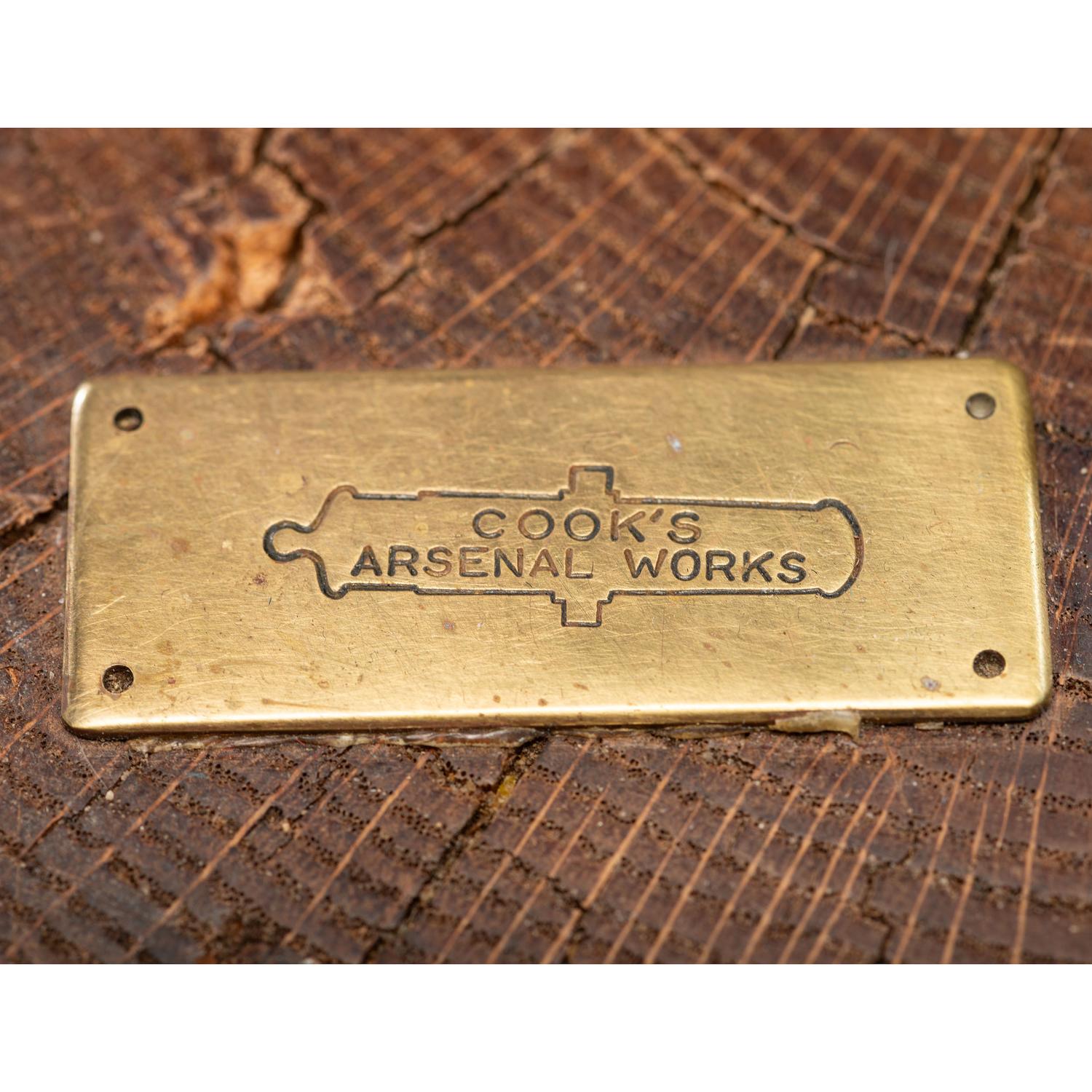 Cooks Arsenal Works Swivel Gun with Wood Block Mount