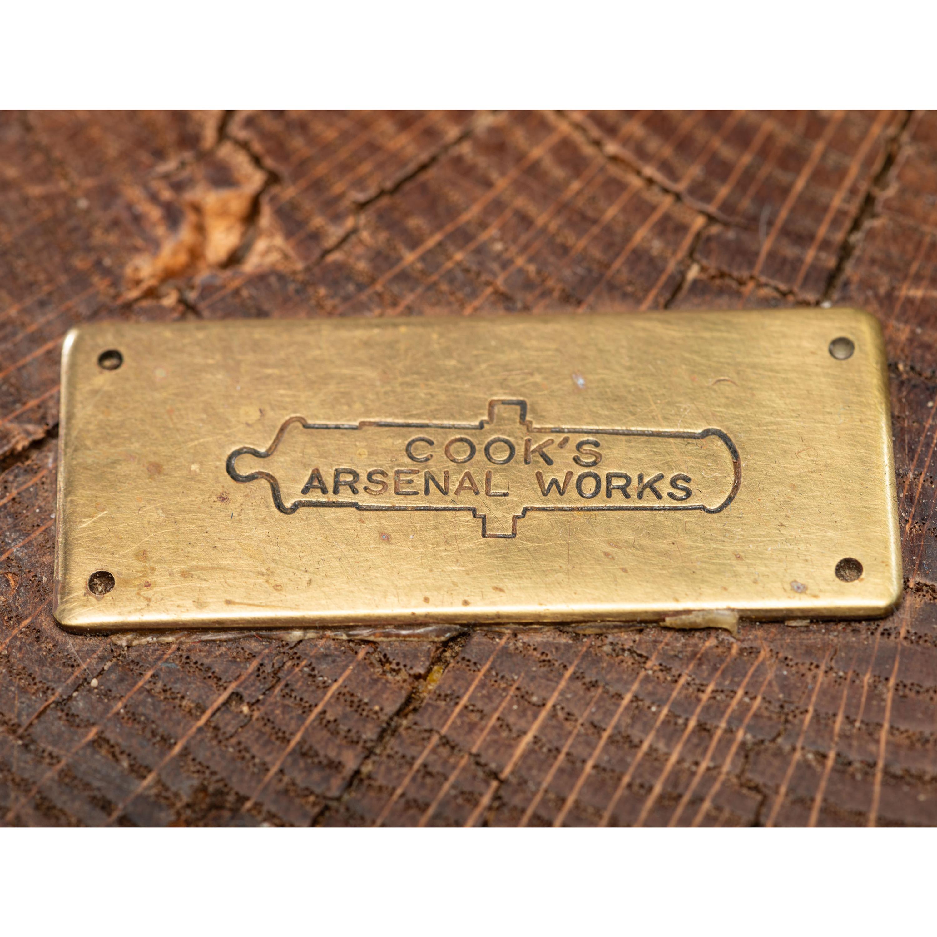 Cooks Arsenal Works Swivel Gun with Wood Block Mount