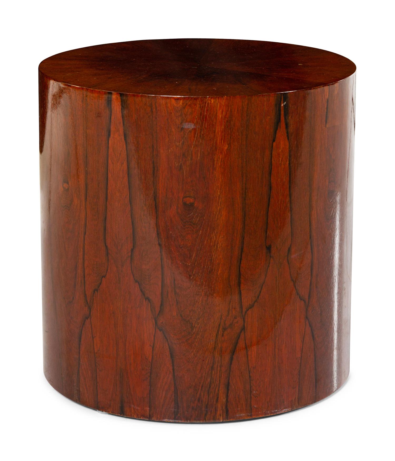 A Mahogany Drum Table
