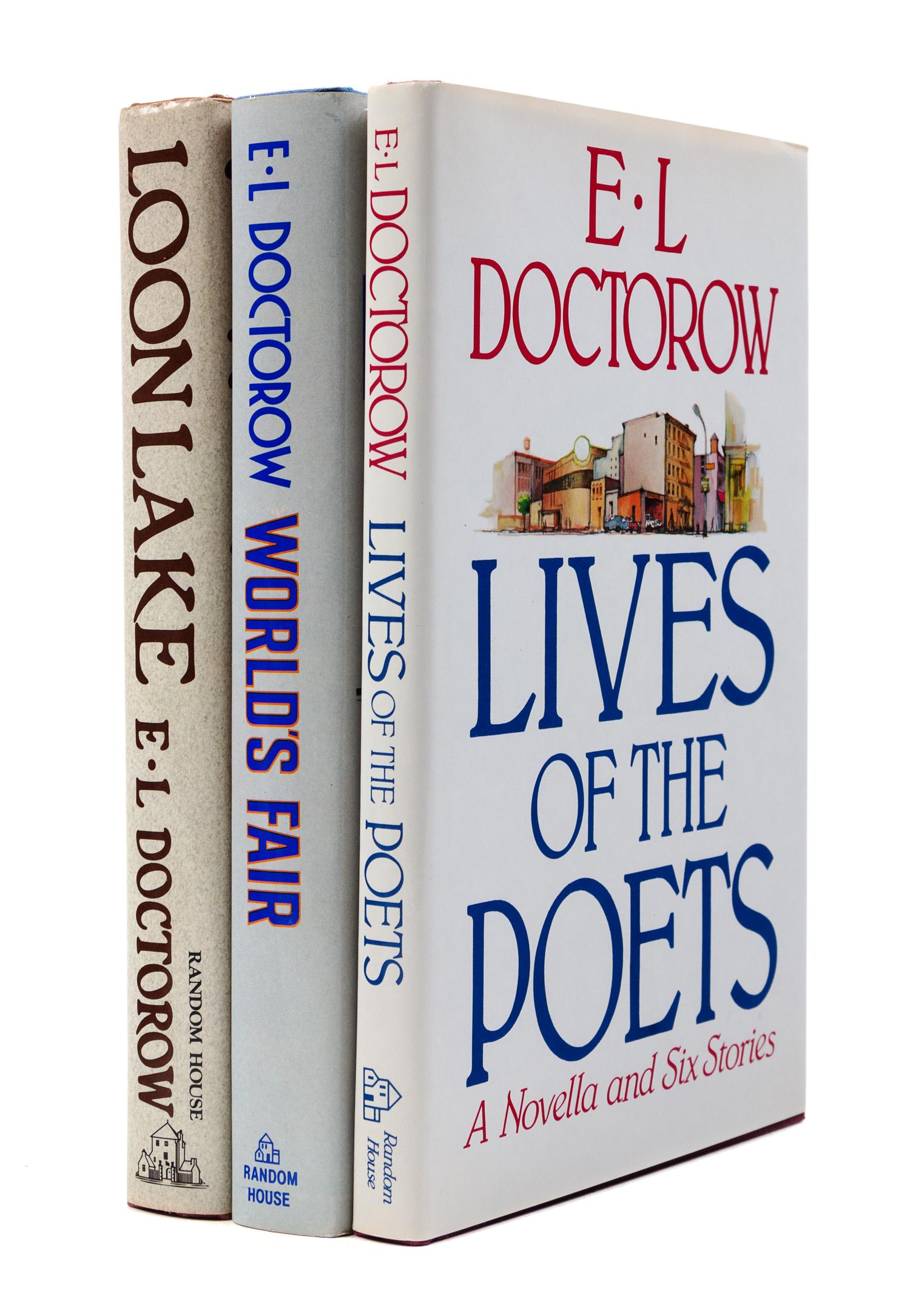 DOCTOROW, Edgar Lawrence (1931-2015) A group of 3 works, comprising: