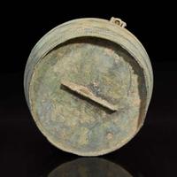 A Vietnamese bronze Thap (Situla) and a bronze basin 越南青銅筒與盆 Dong Son Culture, circa 500 BC to 1st century AD and 100 BC to 300 AD ?? ???500?-??300?