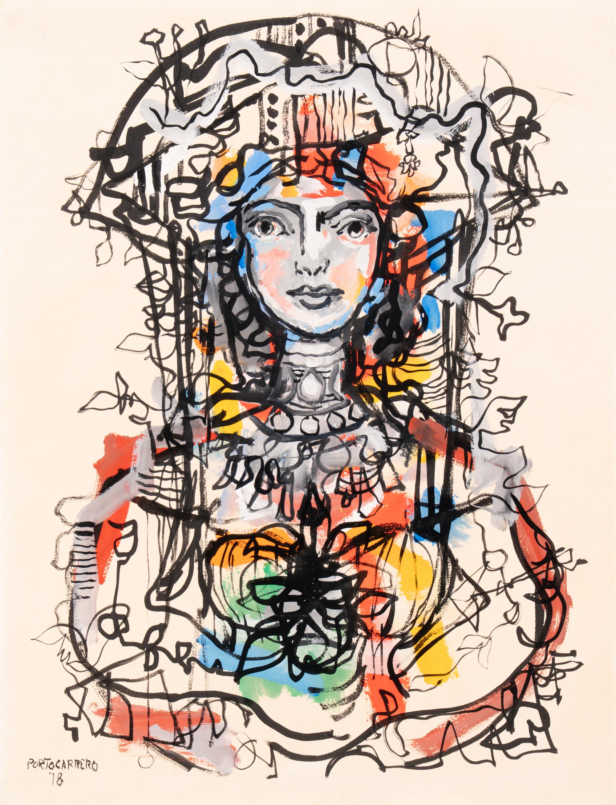 Dama con Flores, 1978