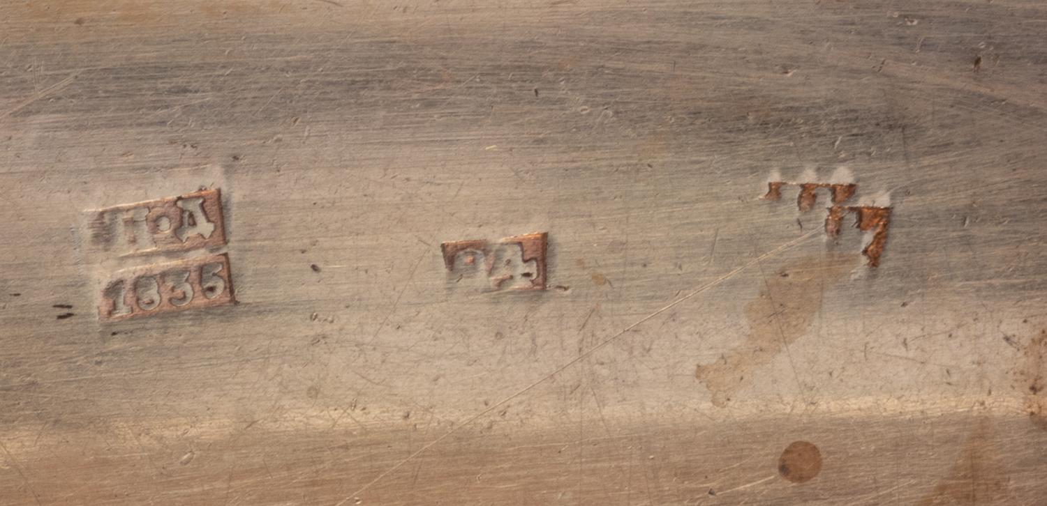 A Russian Niello Silver Snuff Box