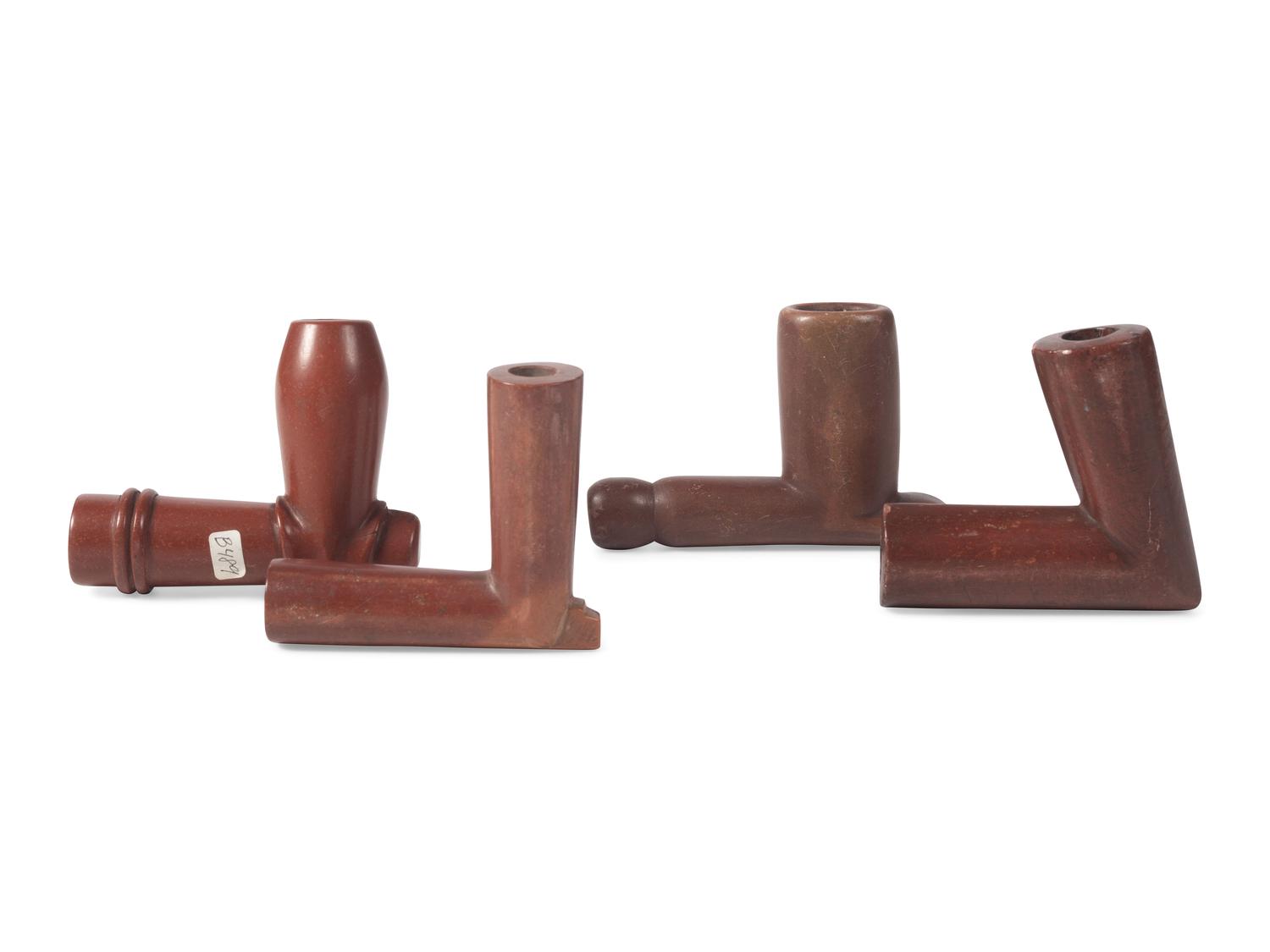 Great Lakes Catlinite Pipe Bowls