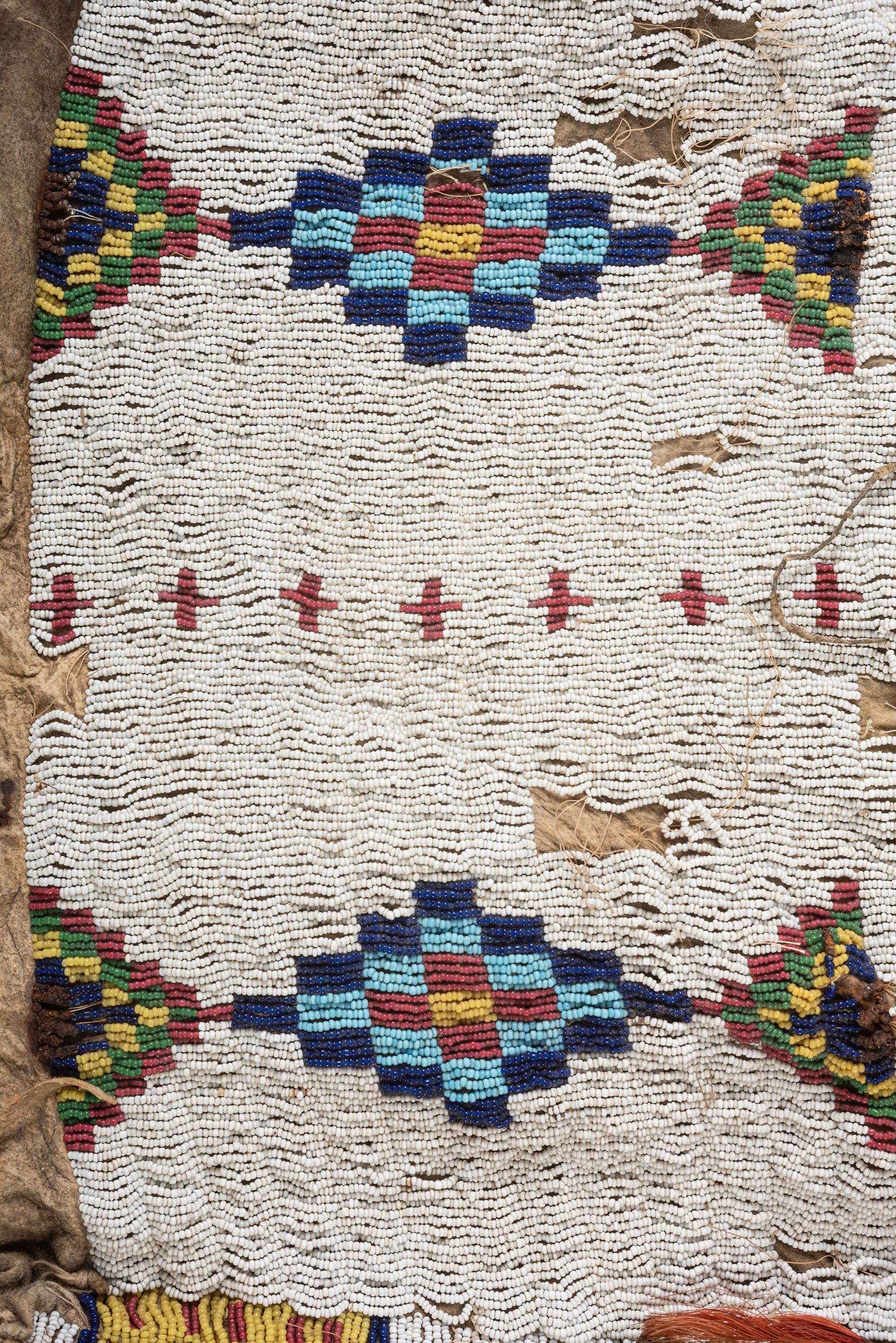 Sioux Beaded Hide Possible Bag