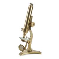 Brass compound monocular microscope Joseph Zentmayer, Philadelphia, PA, circa 1862