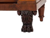 A Classical Carved and Highly Figured Mahogany Wardrobe