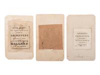 [CIVIL WAR]. A group of 4 tintypes of Civil War soldiers, incl. portrait housed in oreo Union case.