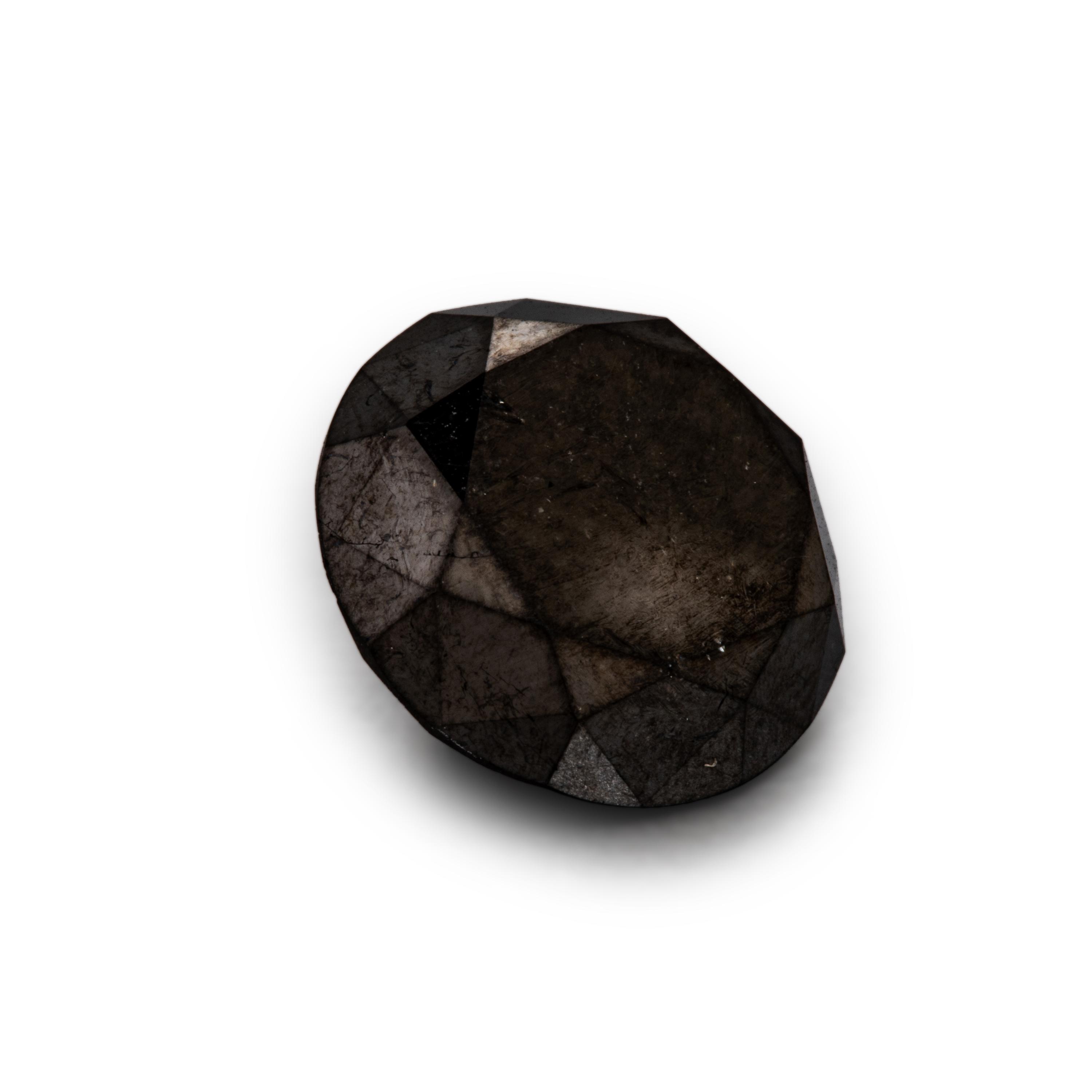 An Unmounted Black Diamond