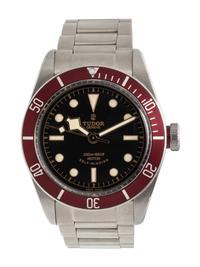 TUDOR, REF. 79220 STAINLESS STEEL 'BLACK BAY' WRISTWATCH