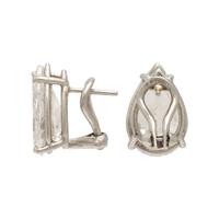 Diamond and Platinum Stud Earrings