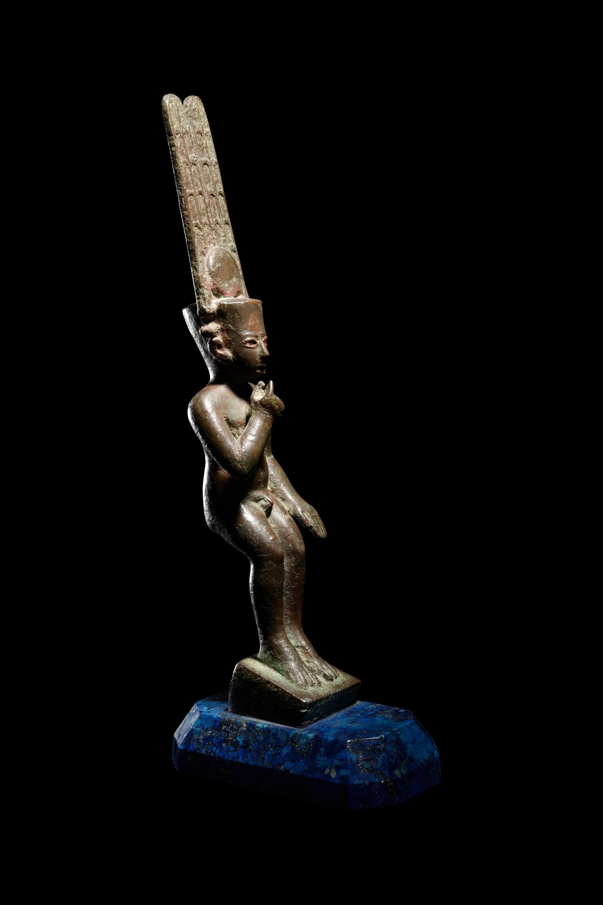 An Egyptian Bronze Harpocrates