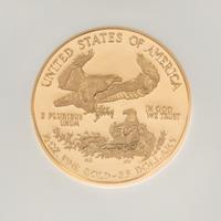 A United States 2001-W Eagle $25 Gold Proof
