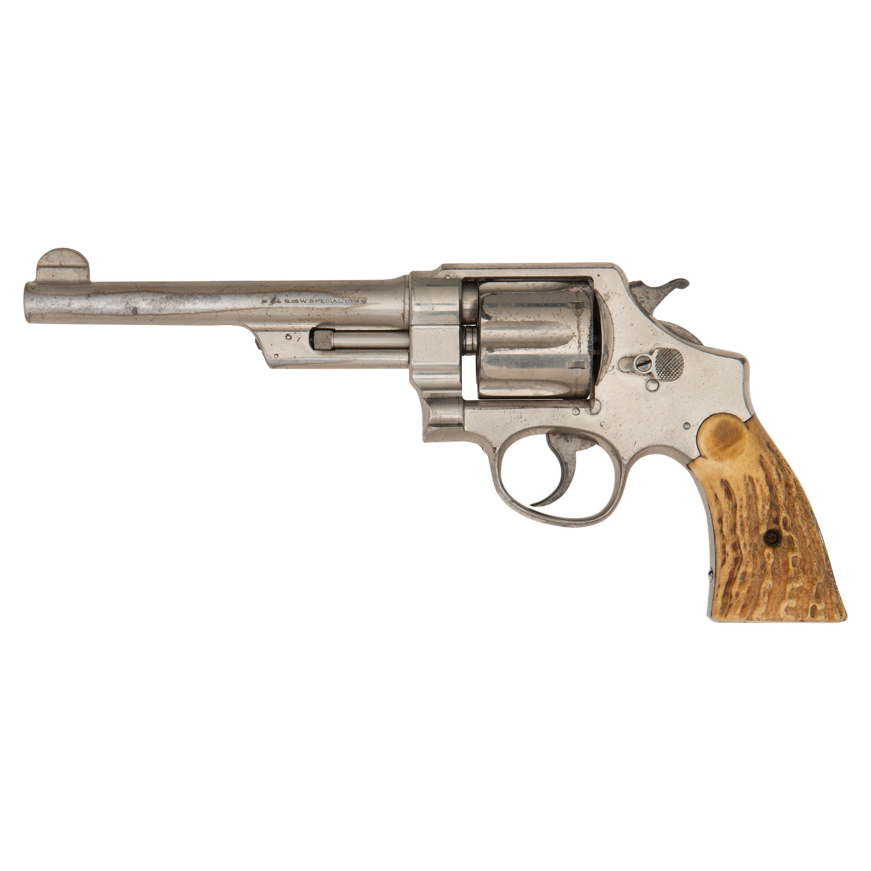 **Smith & Wesson .44 Hand Ejector First Model Triple Lock