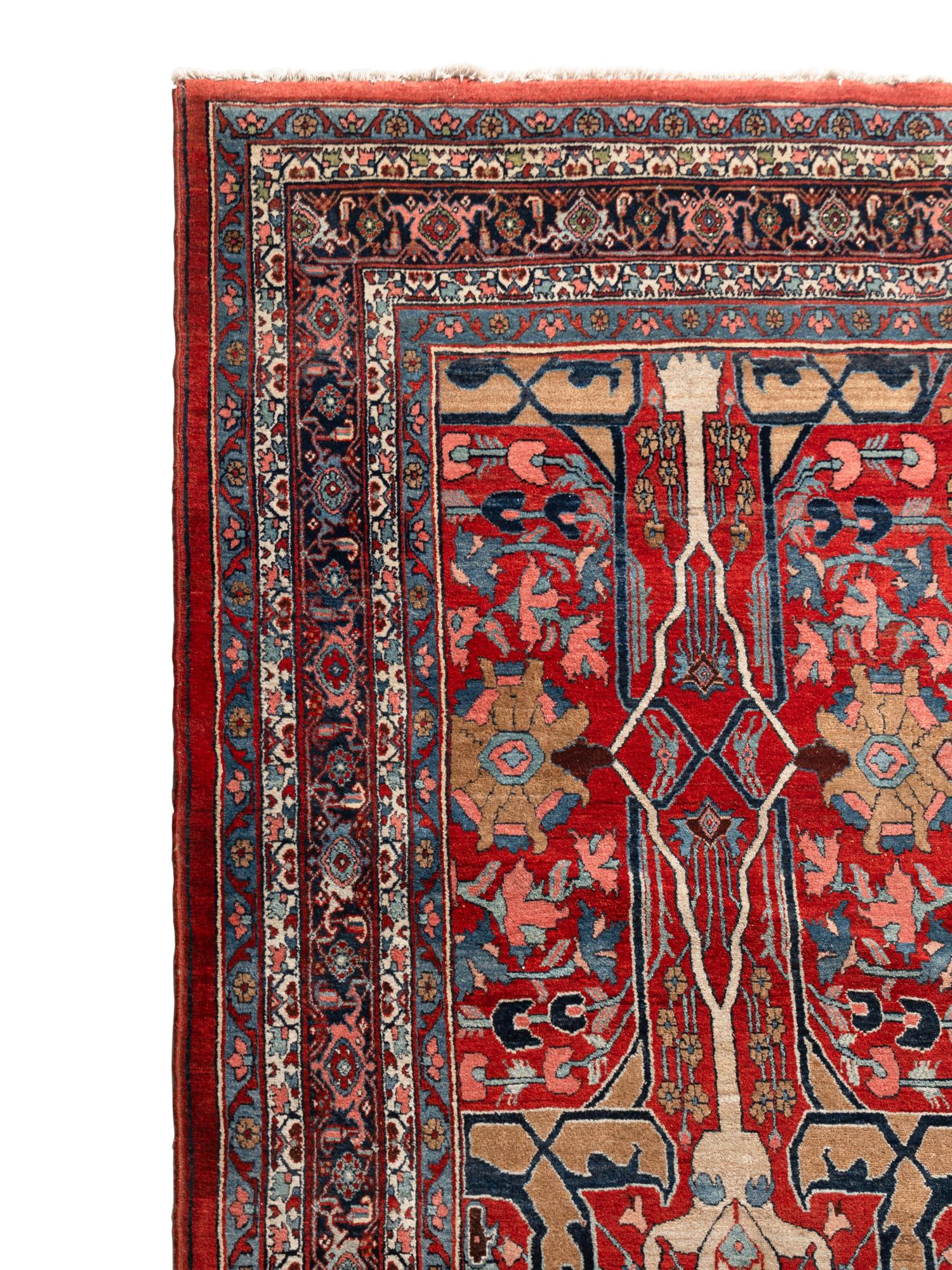 A Bijar Wool Rug
