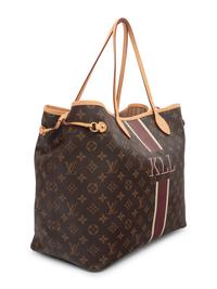 Louis Vuitton Monogram Neverfull Tote Bag and Wristlet, 2015