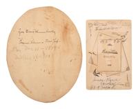[CIVIL WAR]. Papers of Major Seneca Roe Cowles (1828-1901), Co. D, 10th New York Heavy Artillery, the "Black River Artillery."