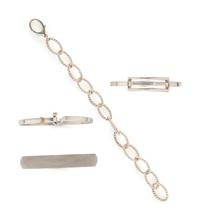 TIFFANY & CO., COLLECTION OF STERLING SILVER BRACELETS