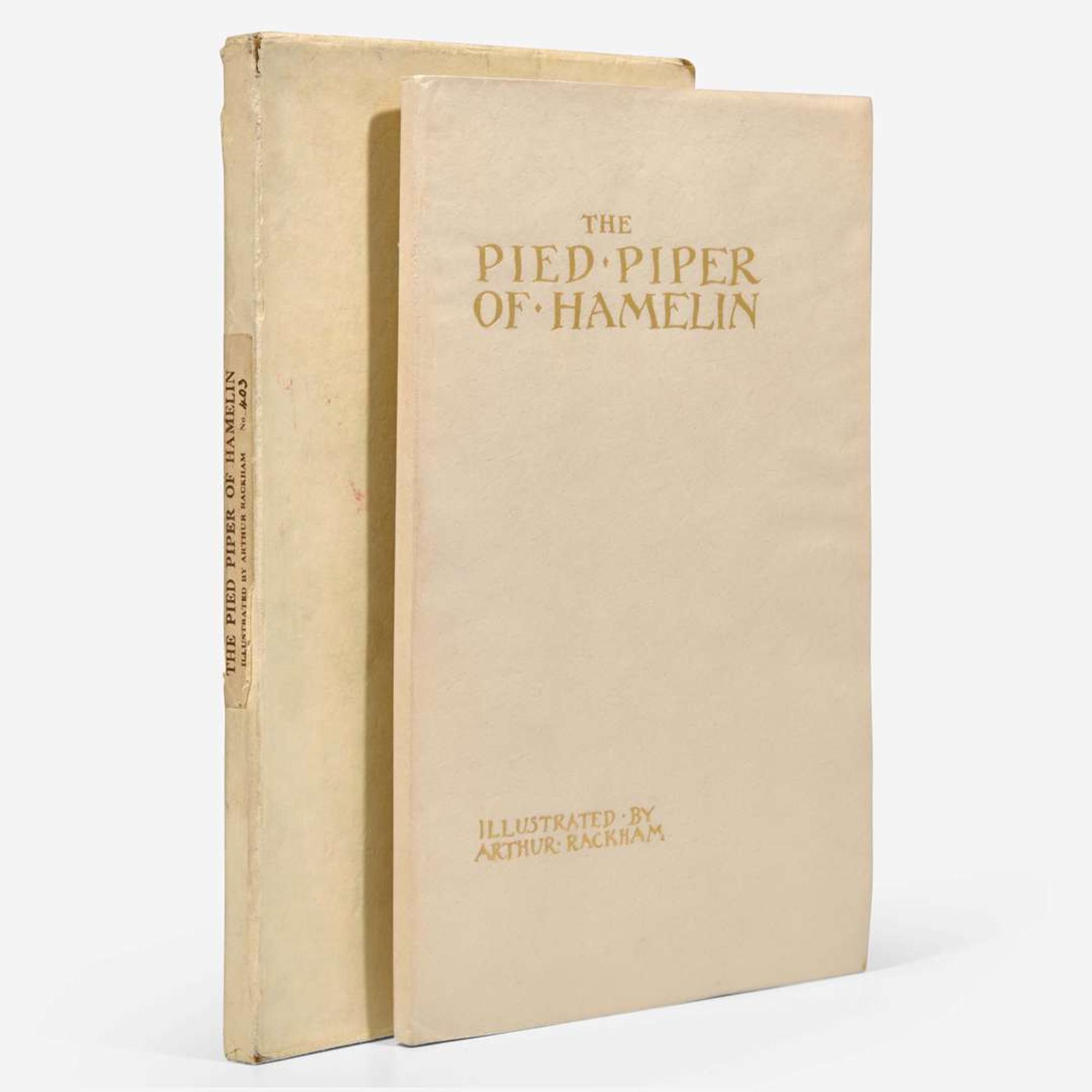 [Children's & Illustrated] [Rackham, Arthur] Browning, Robert The Pied Piper of Hamelin