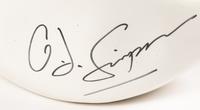 An O.J Simpson Signed Autograph Wilson Football (Beckett Authentication Services Certified)