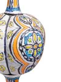 Large Gold & White Three-Part Bottle, 2011