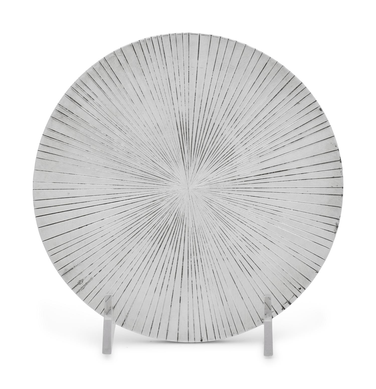 A Christofle Silver-Plate Trivet