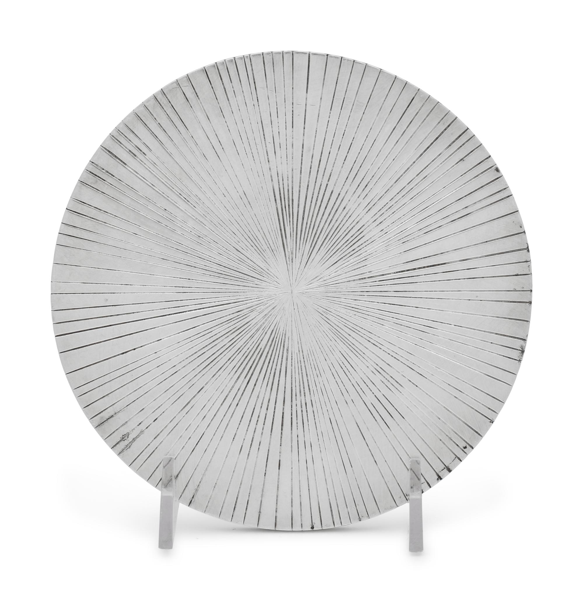 A Christofle Silver-Plate Trivet