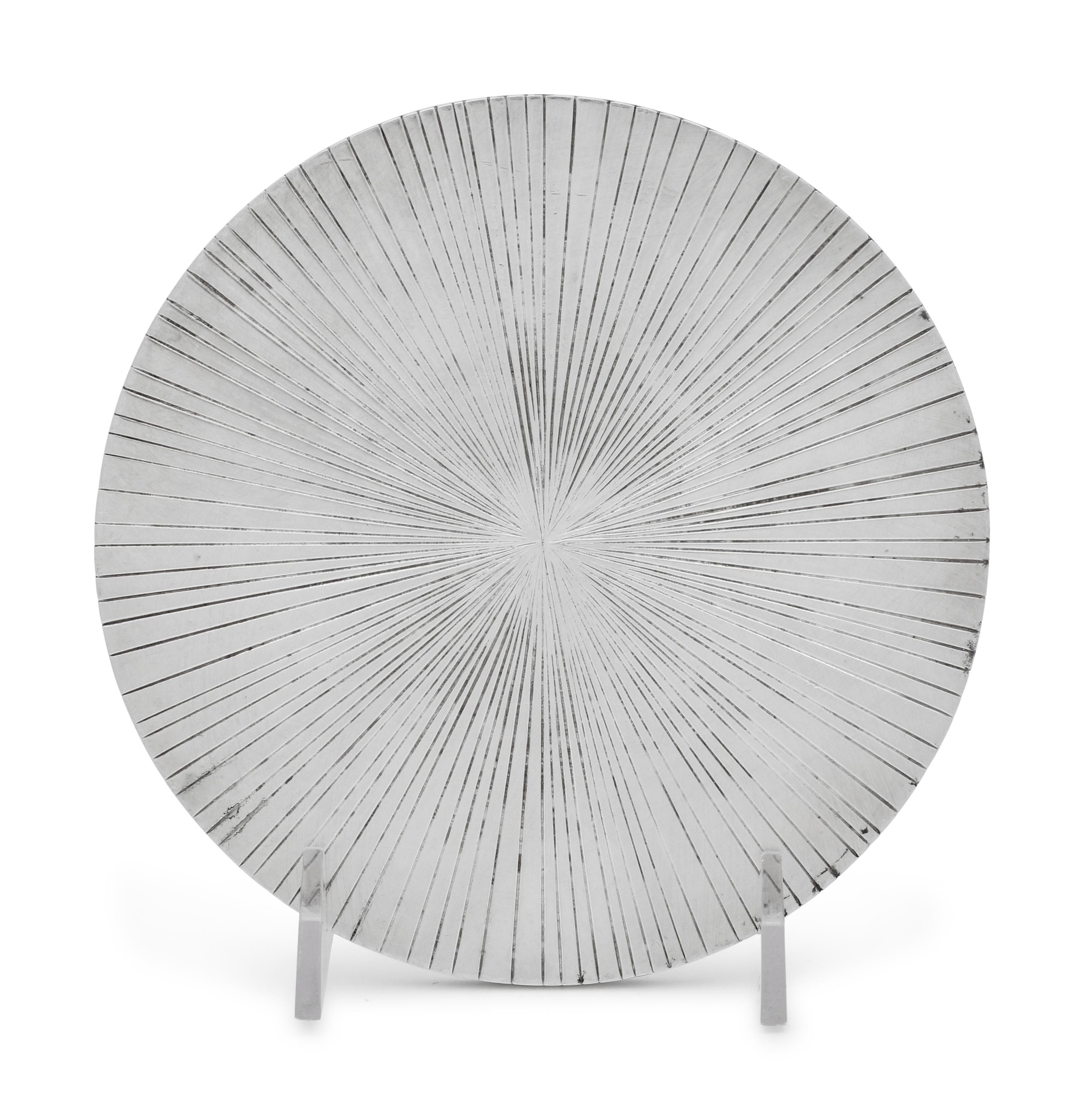 A Christofle Silver-Plate Trivet
