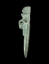 A Costa Rican Jade Avian Pendant