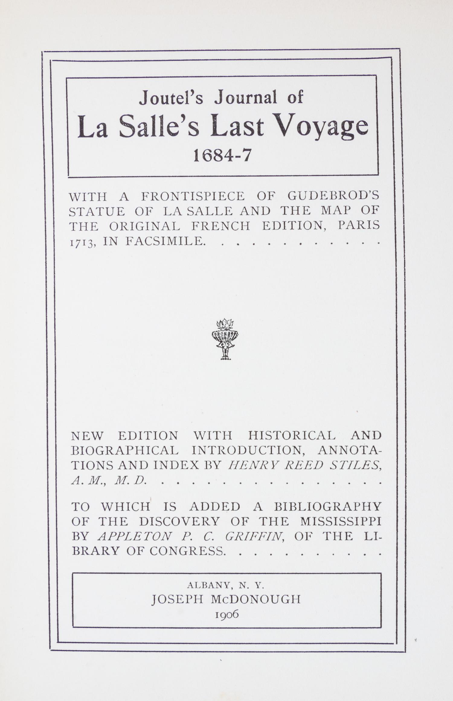 (MISSISSIPPI RIVER) SHEA, JOHN. Discovery and Exploration of [and] Early Voyages Up and Down the Mississippi River. With one other (3)