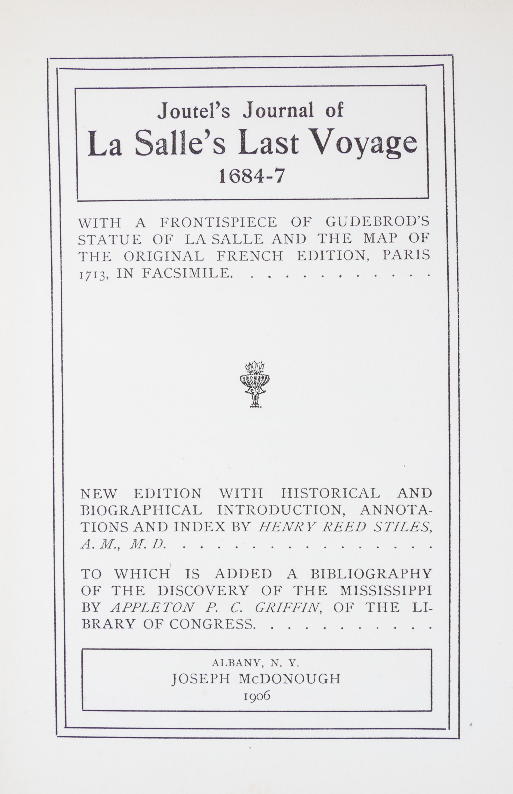 (MISSISSIPPI RIVER) SHEA, JOHN. Discovery and Exploration of [and] Early Voyages Up and Down the Mississippi River. With one other (3)